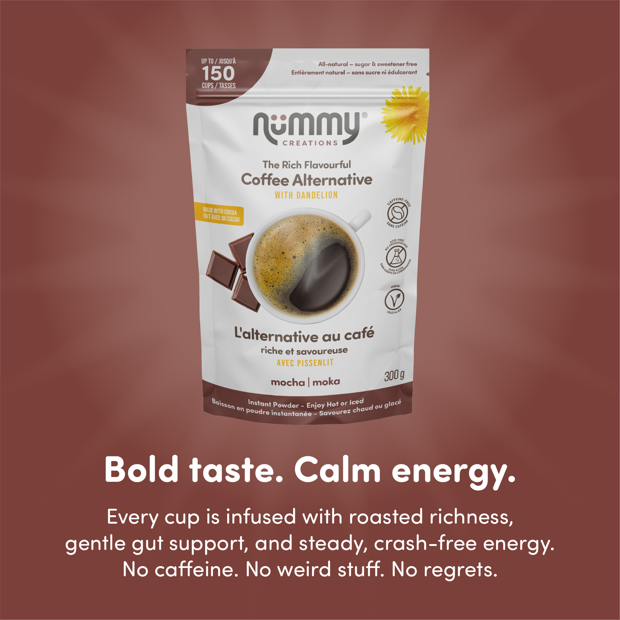 (3pk) Decaf Herbal Coffee Nummy Creations- Your Choice - Gallery 31