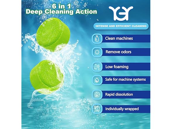 YGY Floor Cleaning Tablets Lemongrass
