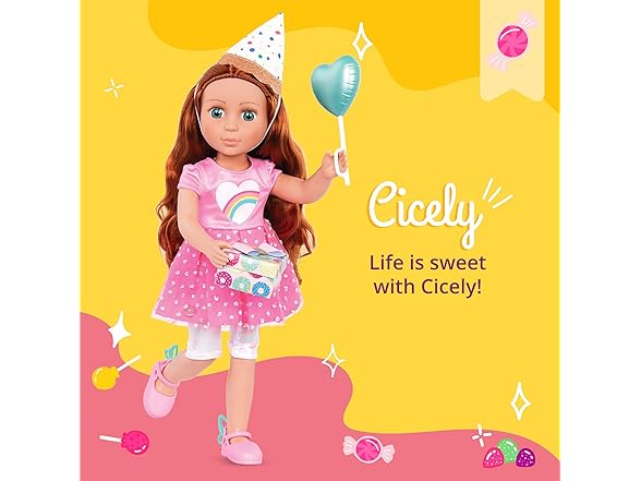 Glitter Girls – 14-Inch Birthday Doll