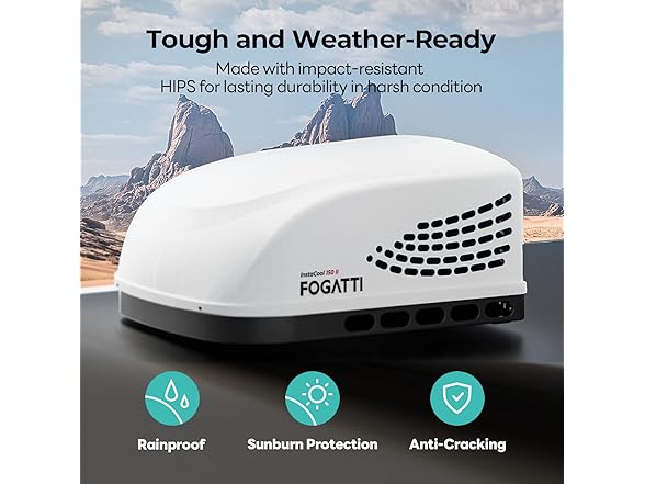 FOGATTI 15000BTU RV Air Conditioner, Rooftop RV Air Conditio (Open Box)