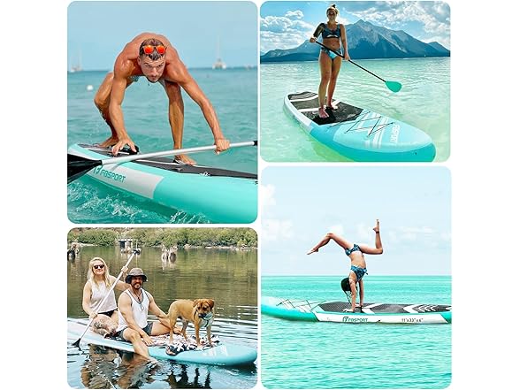 FBSPORT 11' Premium Stand Up Paddle Board