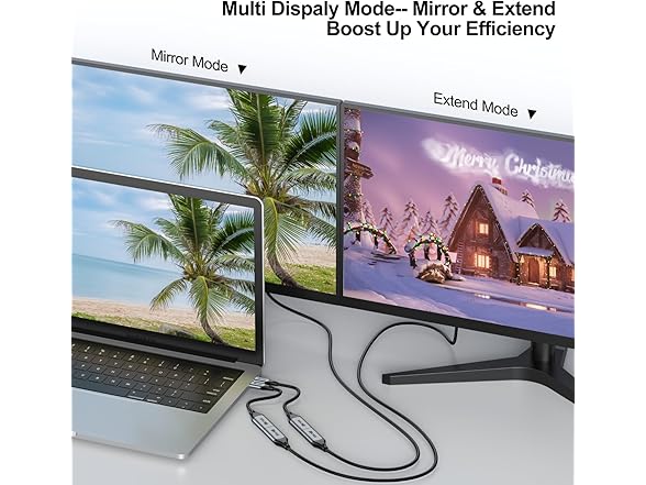 UKYEE USBC to HDMI Adapter 2 Pack