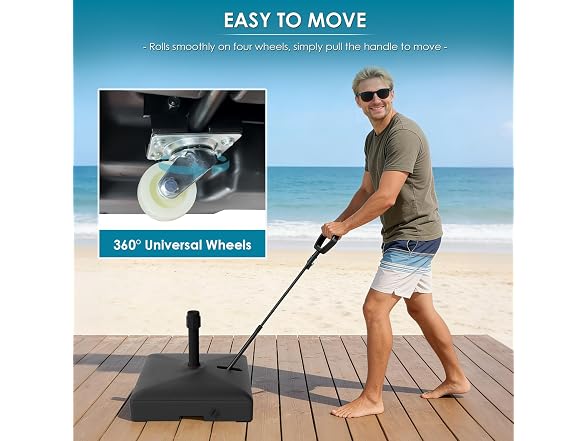 GREENVINES 23.6" Patio-Umbrella-Base