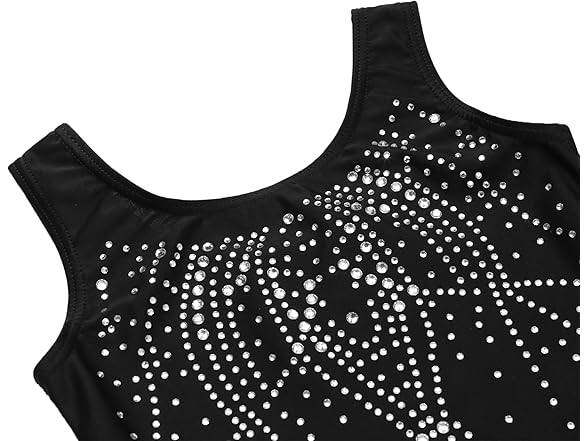 Girls One Piece Gymnastic Leotard