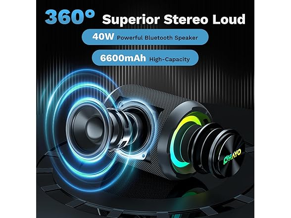 OHAYO Wireless Bluetooth Speaker | 40W
