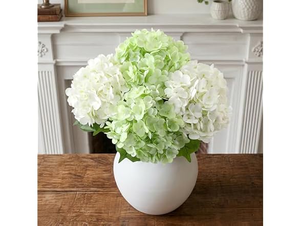 Green & White