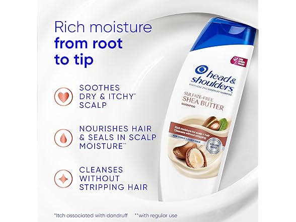 HEAD AND SHOULDERS SHEA 4P HEAD AND SHOULDERS SHEA BUTTER