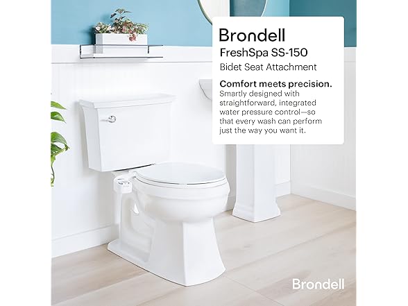 Brondell FSP-150 FreshSpa Thinline Bidet Attachment