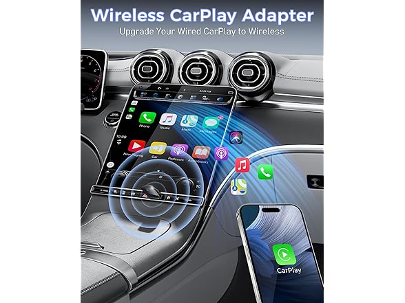 vnilrgle Wireless CarPlay Adapter