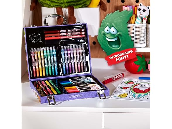 Crayola Silly Scents Art Case Color Set