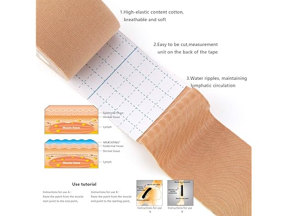 AUPCON Kinesiology Elastic Tape