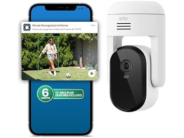 $14.99, Was $99.99, 85% Off! (1 or 2 PACK) (NEW) Arlo Essential Pan Tilt Security Camera dealfomo