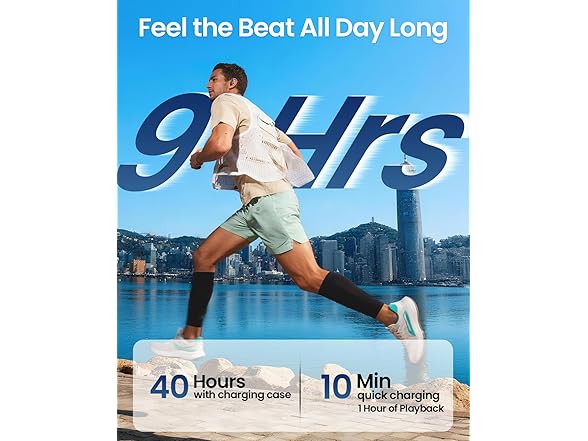 LEEMC Sports Earbuds with Touchscreen