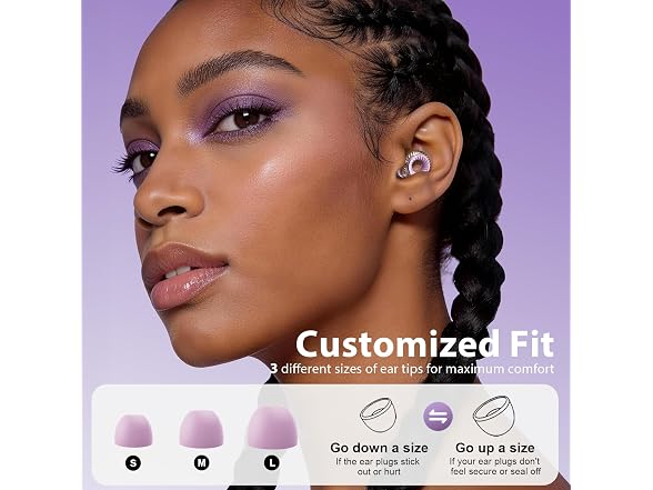 Concert Ear Plugs 2-Pack – High