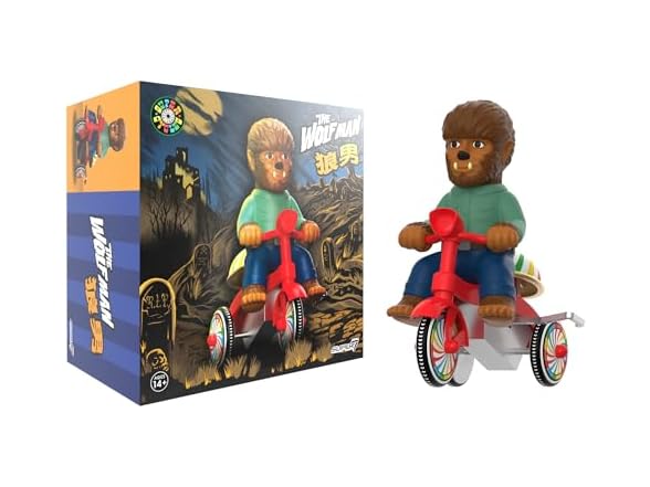 Super7 Super Cycles Universal Monsters The Wolf Man