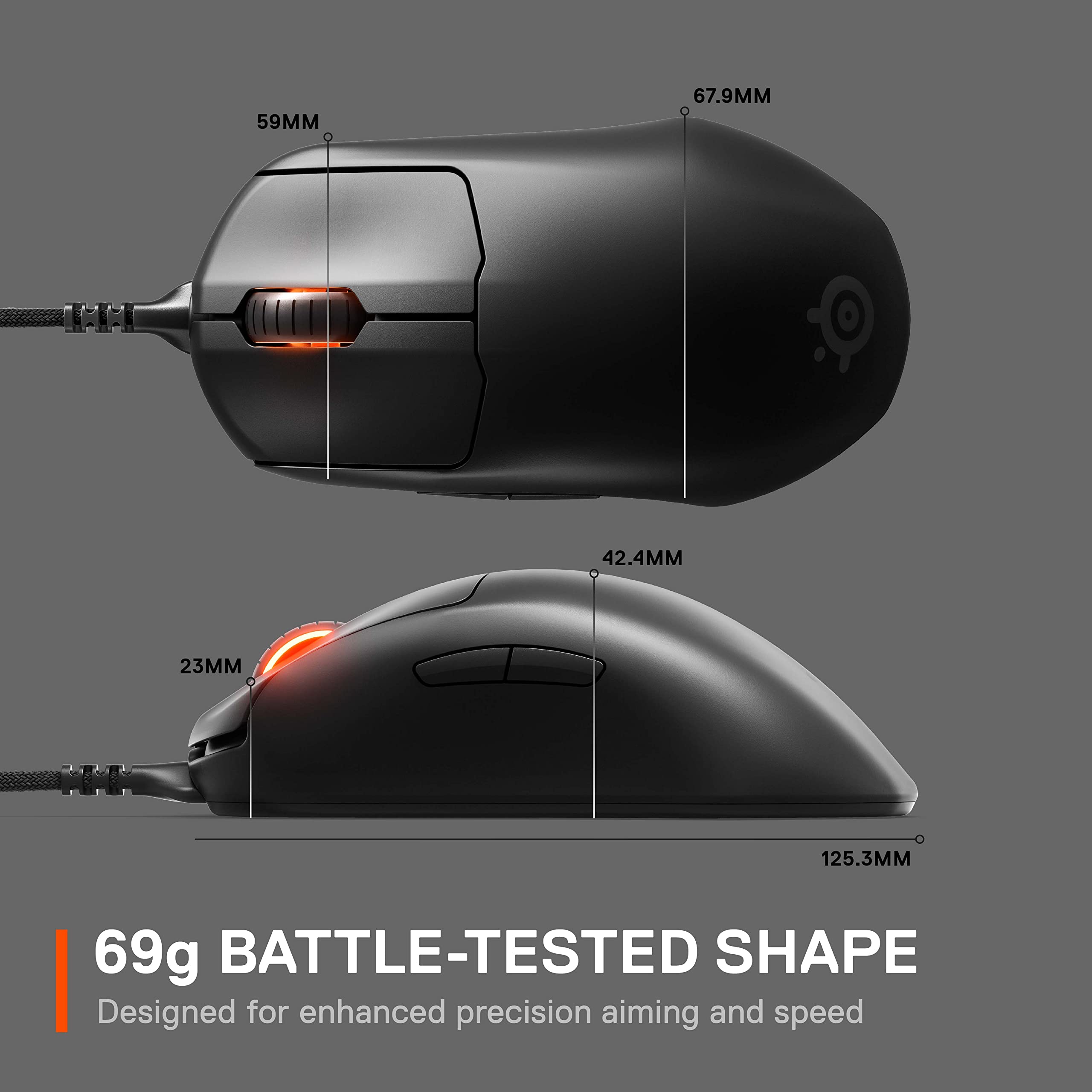 SteelSeries Prime eSports Gaming Mouse - Gallery 11