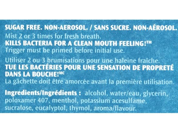 Listerine Pocketmist, Cool Mint
