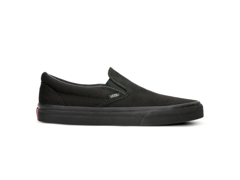 Vans Classic Skate Slip On Shoes Unisex,  Black/Black, 6 Men / 7.5 Women