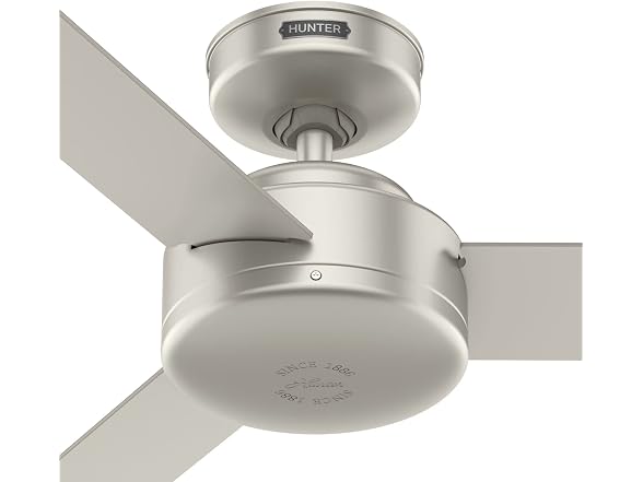 Hunter Fan 44 Inch Casual Matte Nickel Finish