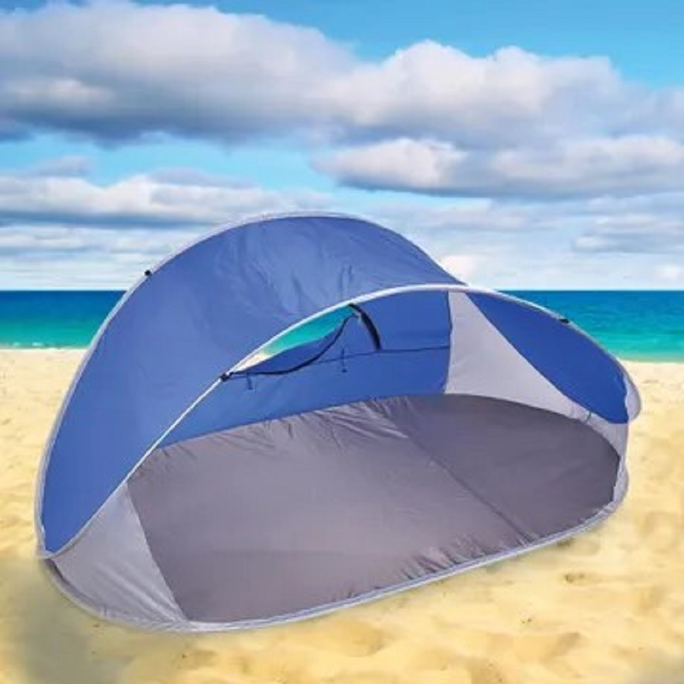 Pop-Up Beach Tent w/ Carry Bag - Red - Gallery 7