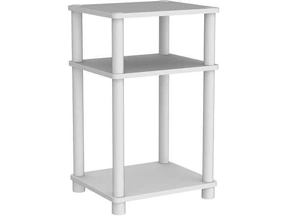 Furinno Just 3-Tier Turn-N-Tube End Table