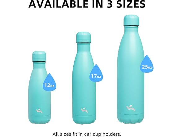 Konokyo 24 Pack 17 oz Water Bottle