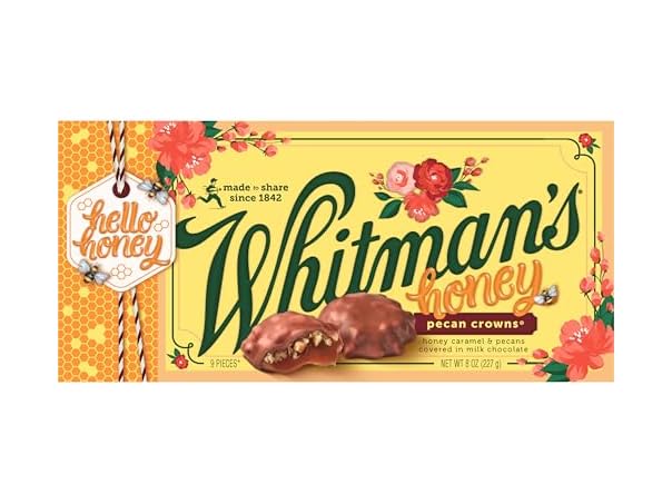 $7.99, Was $12.99, 38% Off! Whitmans Honey Pecan Crowns Gift Box 8oz dealfomo