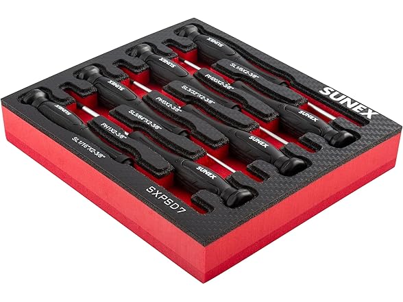 Sunex Tools SUNEX TOOLS SXPSD7 Precision Phillips® & S