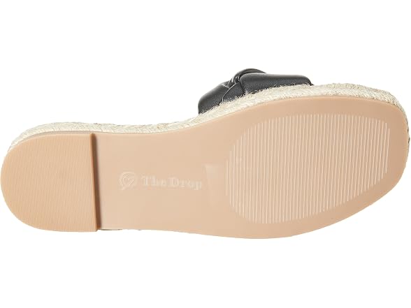 The Drop Women's Matilda Braid Strap Flat Sandal