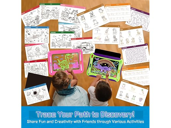 MEJCFARI Magic LED Drawing Board