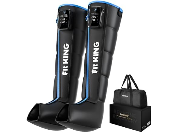 FIT KING Cordless Air Compression Boots