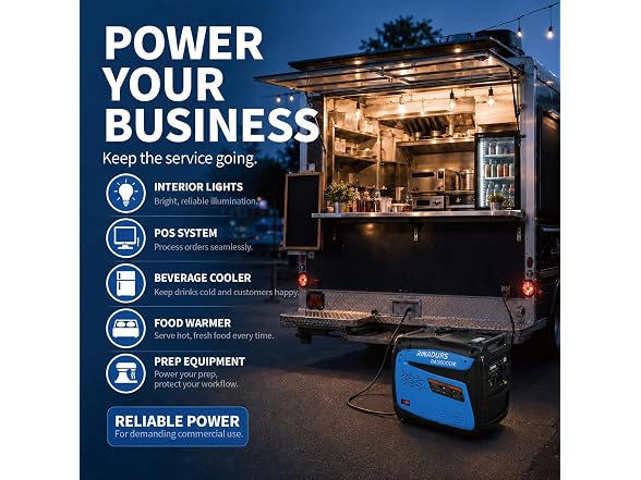 6000W Peak Portable Inverter Generator