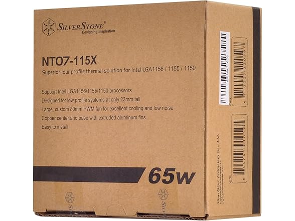 SilverStone SST-NT07-115X Ventilateur