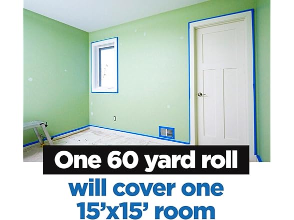 ScotchBlue Painter's Tape 1" x 60 Yd