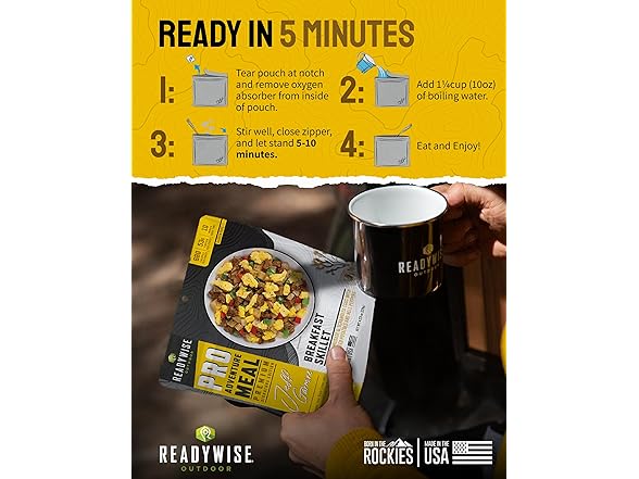 READYWISE Breakfast Skillet 1 Pouch