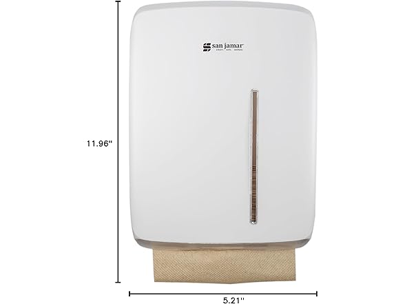 San Jamar Timeless Commercial Folded Paper Towel Dispenser