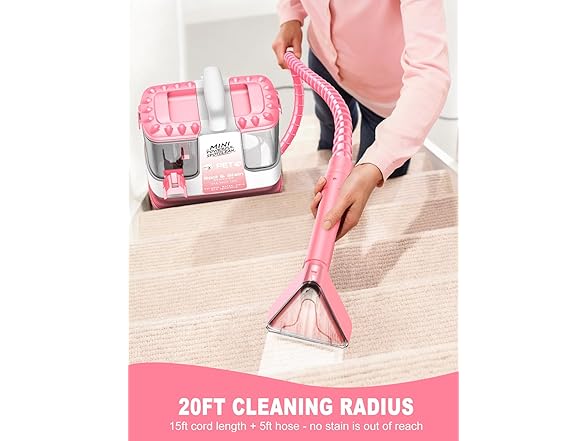 QYNTO Portable Carpet Cleaner Machine