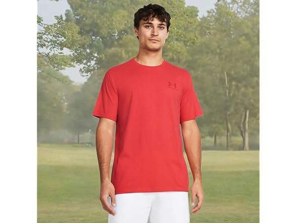 Under Armour Mens Sport Tee Red (XS)