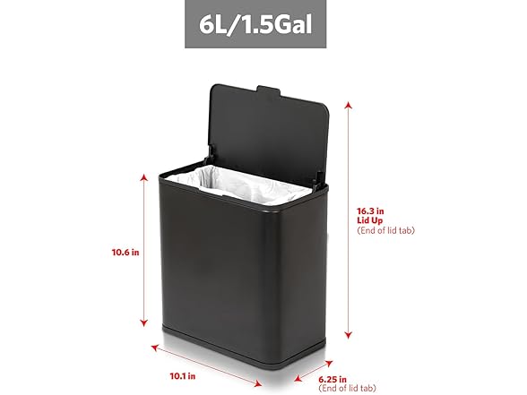 Glad Roomate Under Counter Trash Can