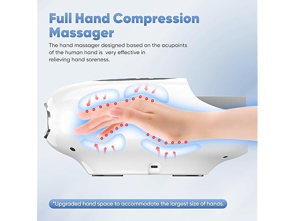 Hand Massager with 9 Modes