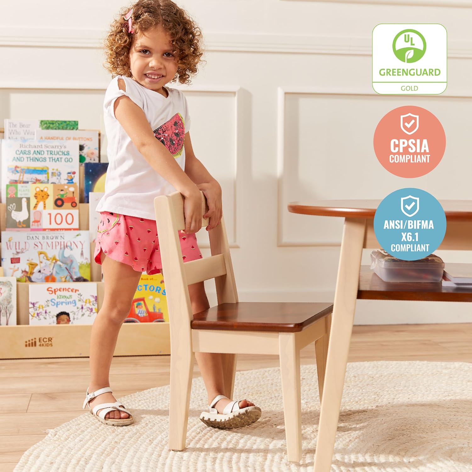 ECR4Kids Hideaway Chair 2-Pack - Gallery 22