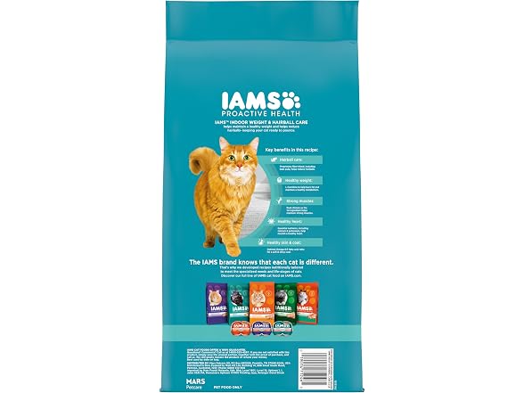 IAMS Dry Food Proactive Health Indoor Weight and H
