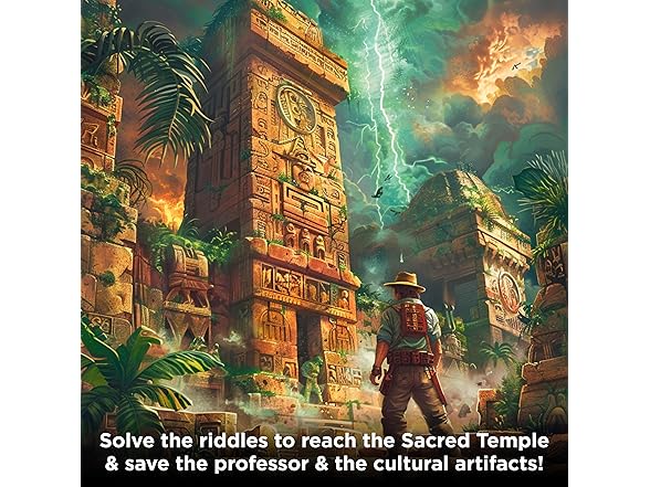 Exit: The Sacred Temple (with Jigsaw Puzzles)
