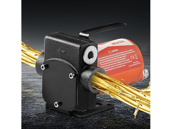 VEVOR Fuel Transfer Pump, 12V DC 5 GPM 1/10 HP
