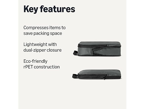 Amazon Essentials Compression Packing Cubes