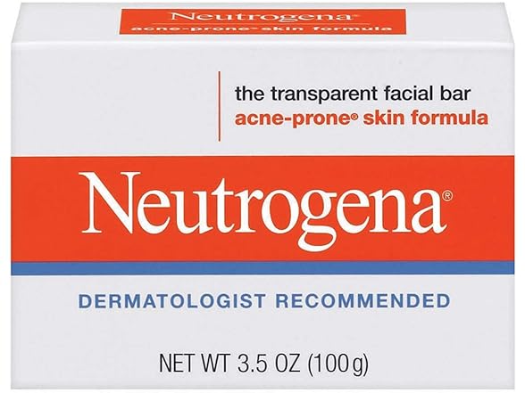 Neutrogena Acne Prone Skin Formula Facial Bar 3.50 oz