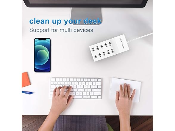 USB Wall Charging Station