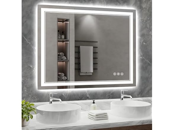 LED Bathroom Mirror with Lights