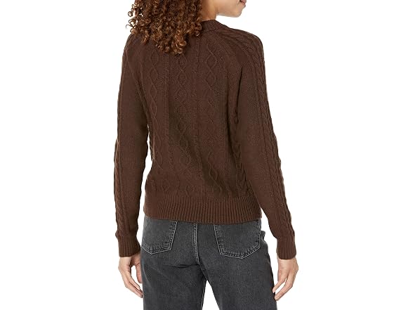 Amazon Essentials Women Stitch Cable Sweater