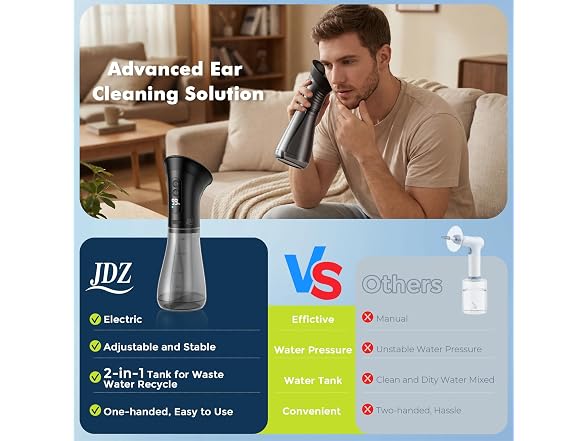 JDZ Electric Ear Wax Removal Kit